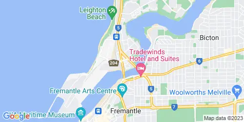 North Fremantle crime map