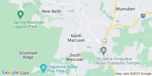 North Maclean crime map