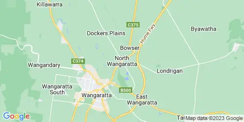 North Wangaratta crime map