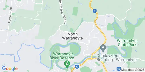 North Warrandyte crime map