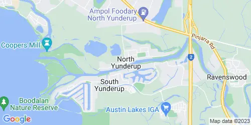 North Yunderup crime map