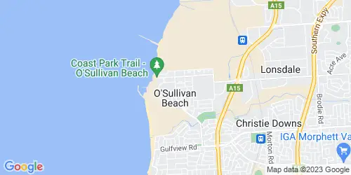 O'Sullivan Beach crime map