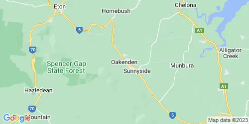 Oakenden crime map