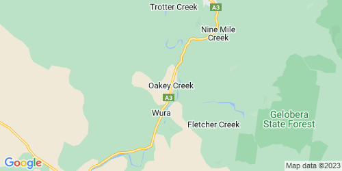 Oakey Creek crime map