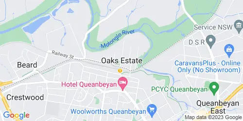 Oaks Estate crime map
