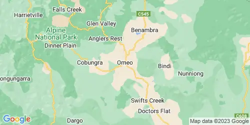 Omeo crime map