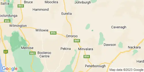 Orroroo crime map
