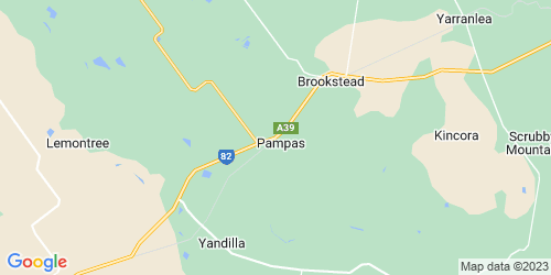 Pampas crime map