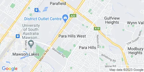 Para Hills West crime map