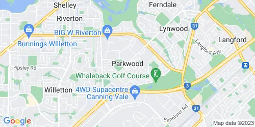 Parkwood (WA) crime map