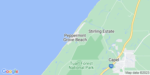 Peppermint Grove Beach crime map