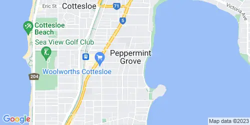 Peppermint Grove crime map