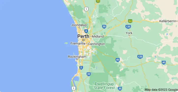 Perth crime map
