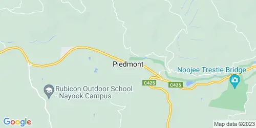 Piedmont crime map