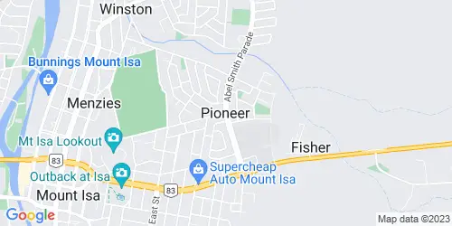 Pioneer crime map