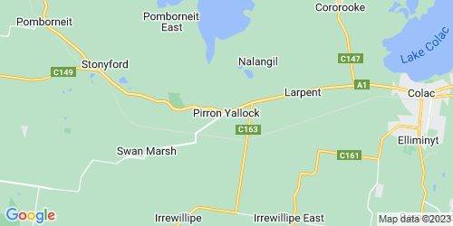 Pirron Yallock crime map