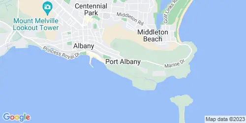 Port Albany crime map