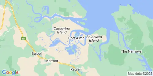 Port Alma crime map
