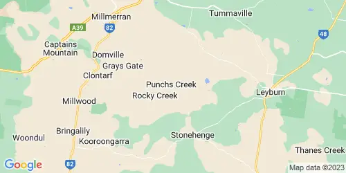 Punchs Creek crime map