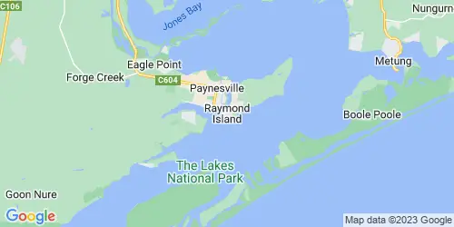 Raymond Island crime map