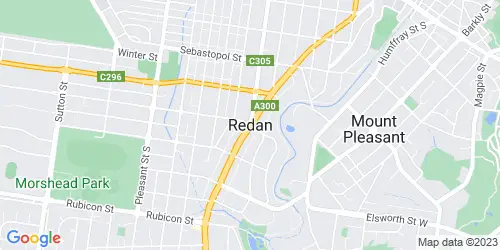 Redan crime map