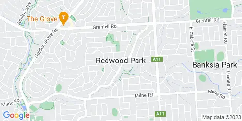 Redwood Park crime map