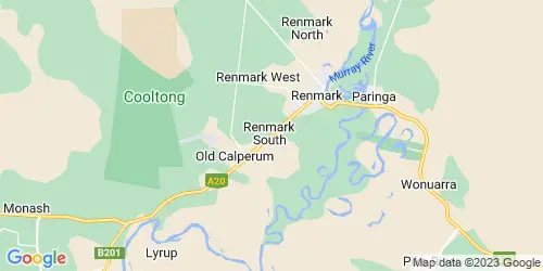 Renmark South crime map