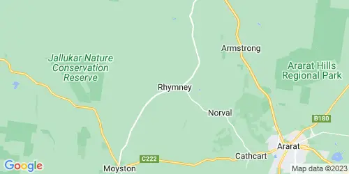 Rhymney crime map