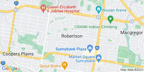 Robertson crime map