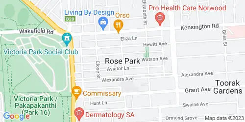 Rose Park crime map