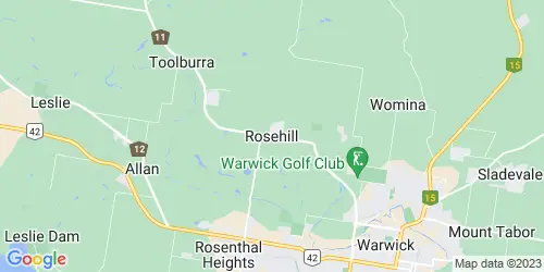 Rosehill crime map