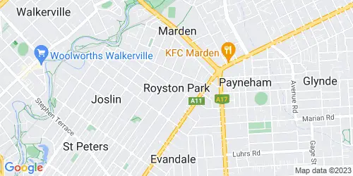 Royston Park crime map