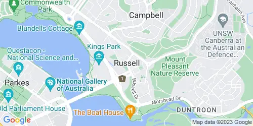 Russell crime map