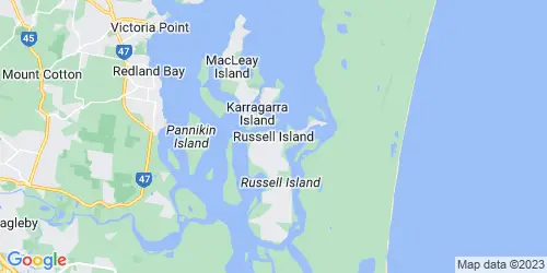 Russell Island crime map