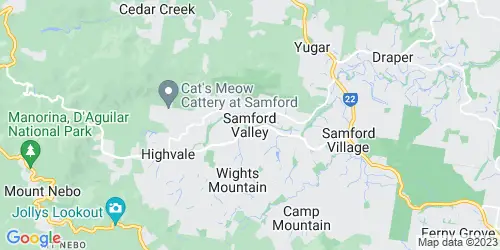 Samford Valley crime map