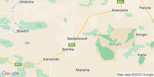 Sandalwood crime map