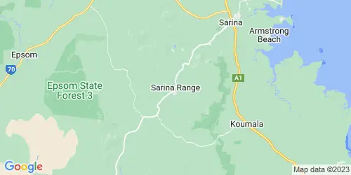 Sarina Range crime map