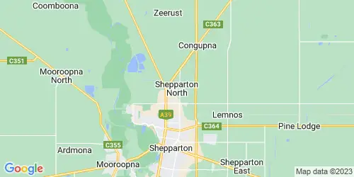 Shepparton North crime map
