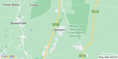 Simson crime map