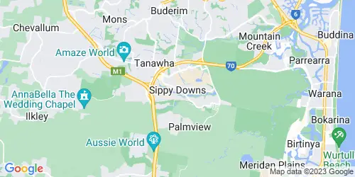 Sippy Downs crime map