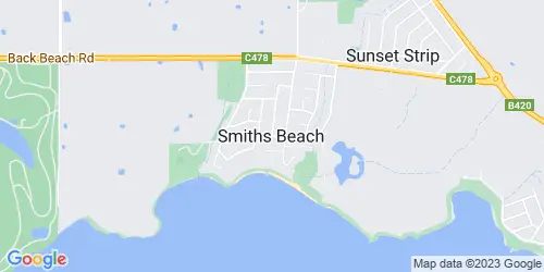 Smiths Beach crime map
