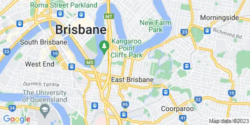 South Brisbane crime map