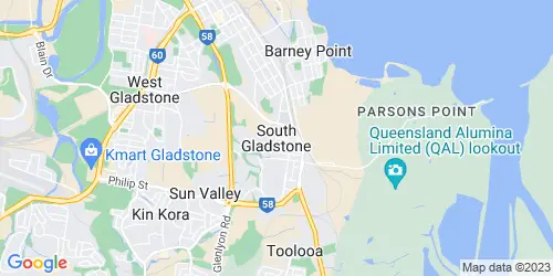 South Gladstone crime map