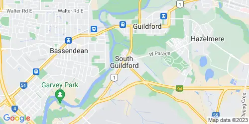 South Guildford crime map