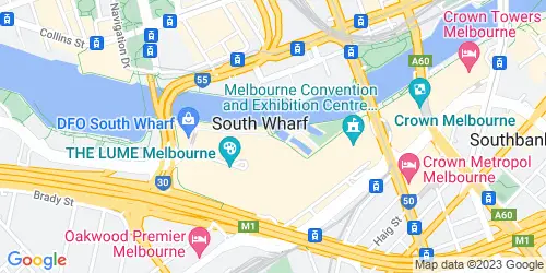 South Wharf crime map