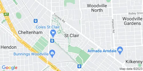 St Clair crime map