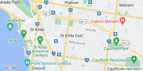 St Kilda East crime map