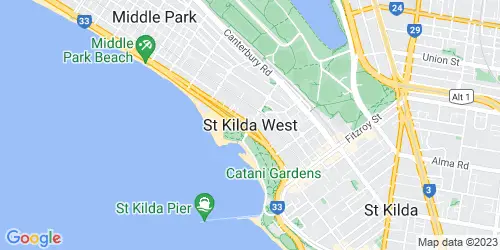 St Kilda West crime map