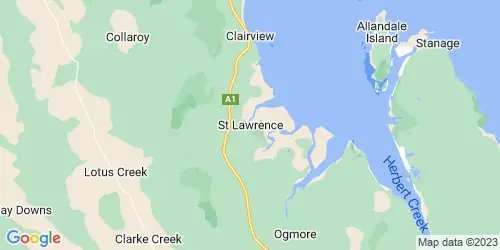 St Lawrence crime map
