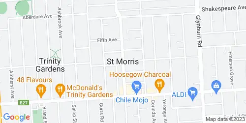 St Morris crime map